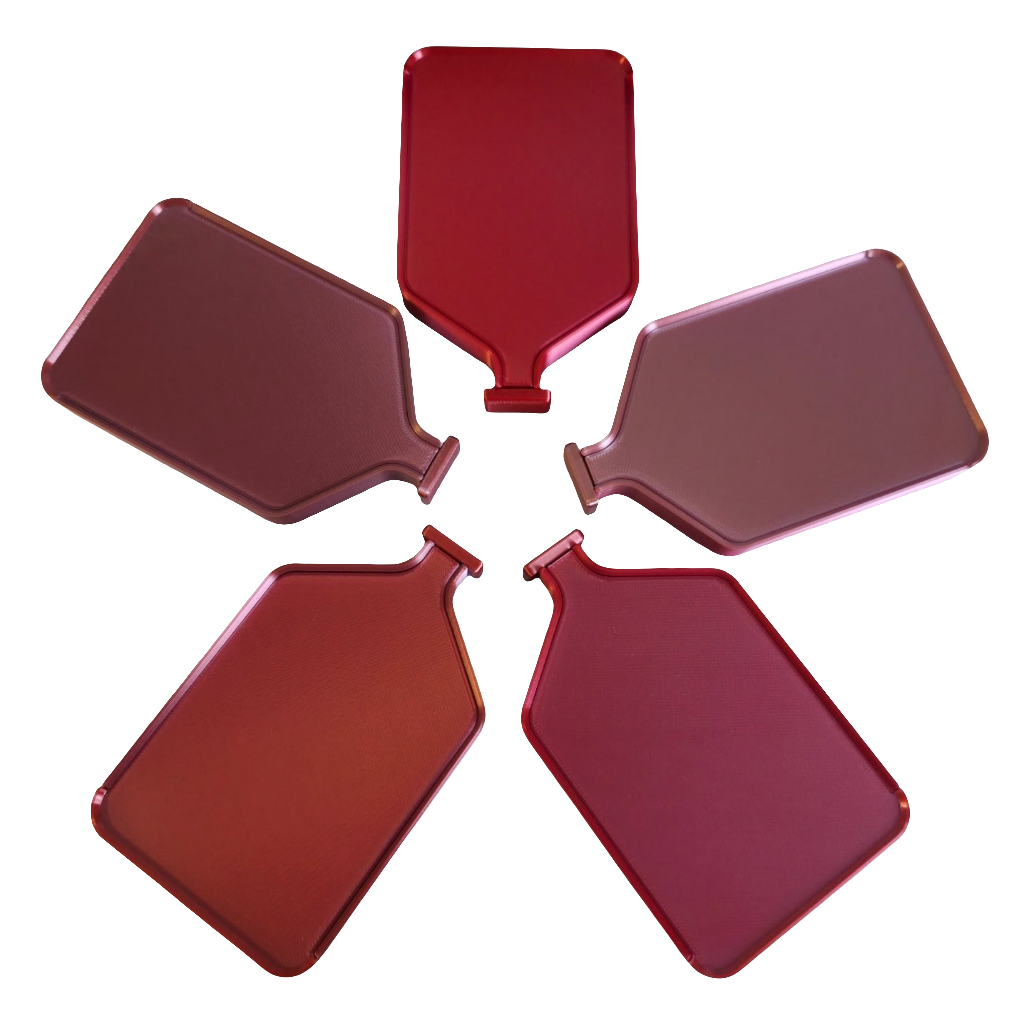 Luxury Set of 5 Stack-able Trays - Inferno