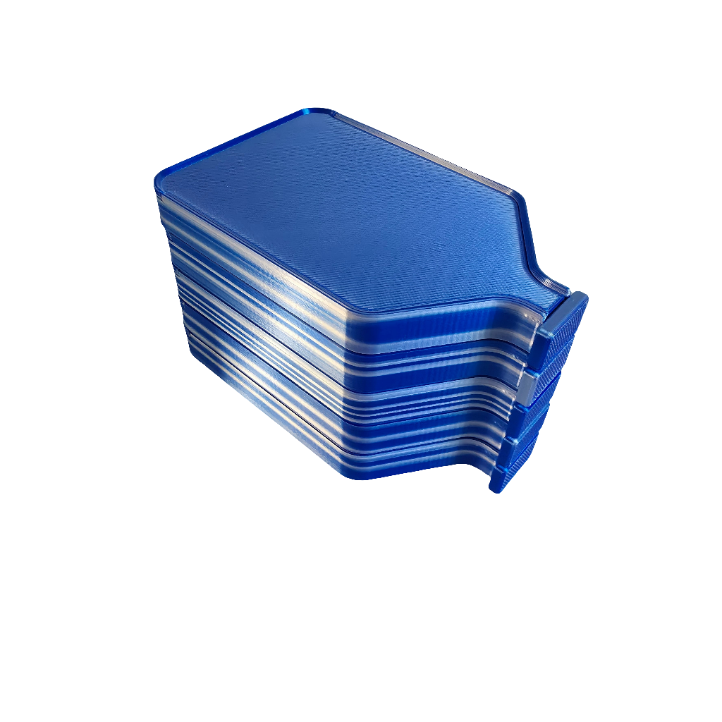 Luxury Set of 5 Stack-able Trays - Ice