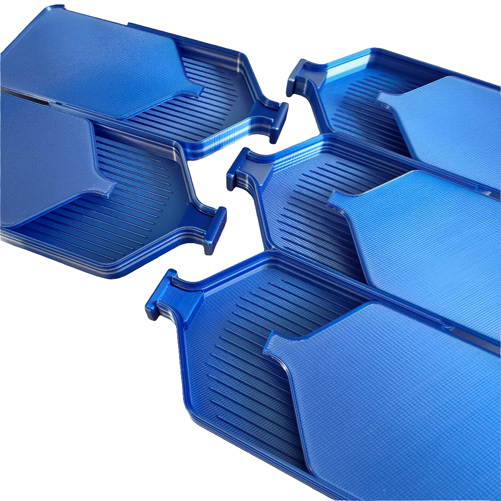 Luxury Set of 5 Stack-able Trays - Ice