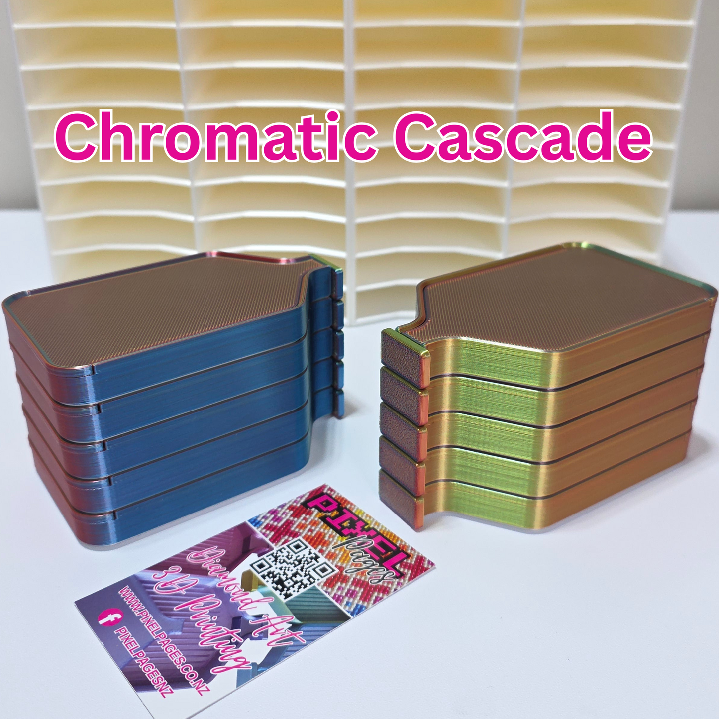 Luxury Stack-able Trays - Tri-Colours