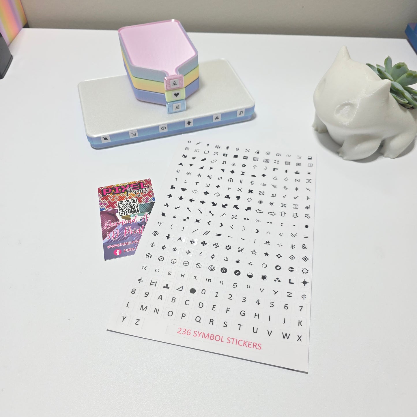 Diamond Painting Symbol Stickers