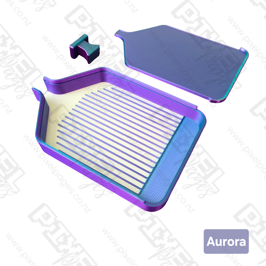 Luxury 5 Pack Stack-able Trays - Pearly White & Duo-Colours