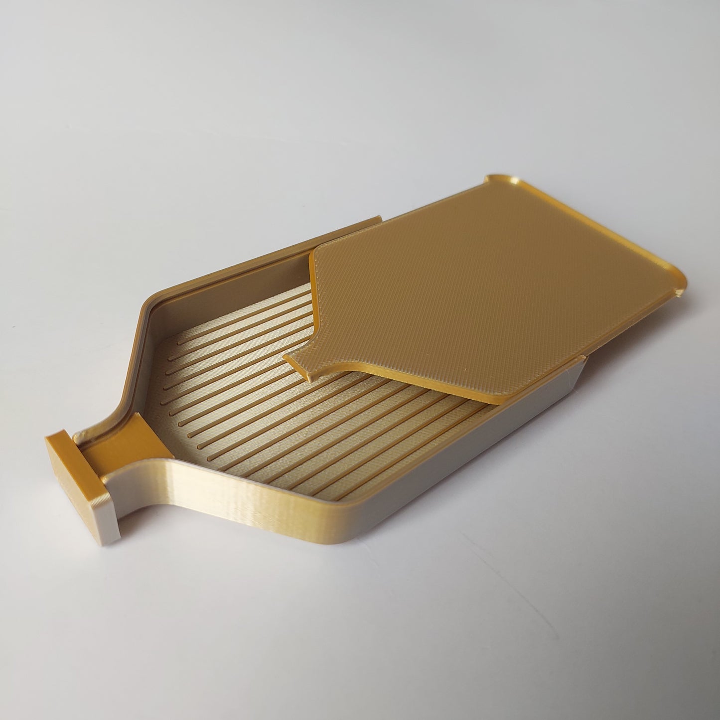 Luxury Diamond Painting Drill Tray with Lid & Stopper - Royal