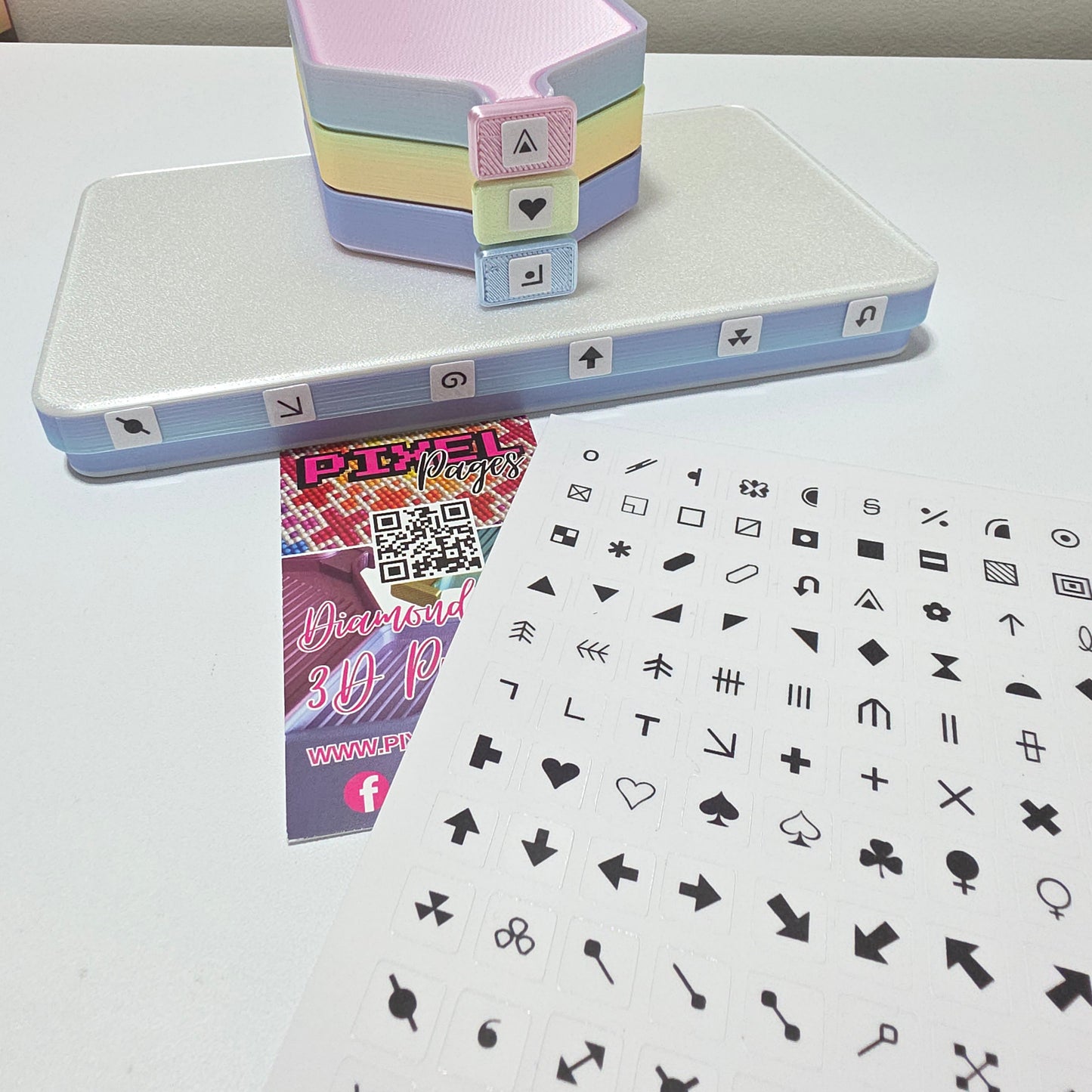 Diamond Painting Symbol Stickers