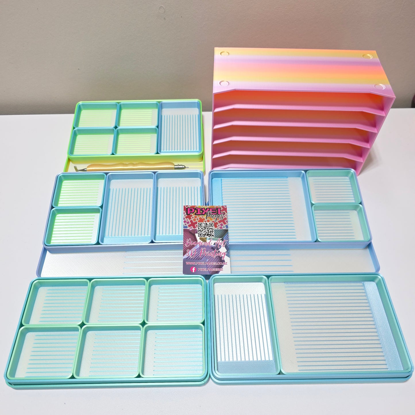 Pixel Palettes 6 Small Trays