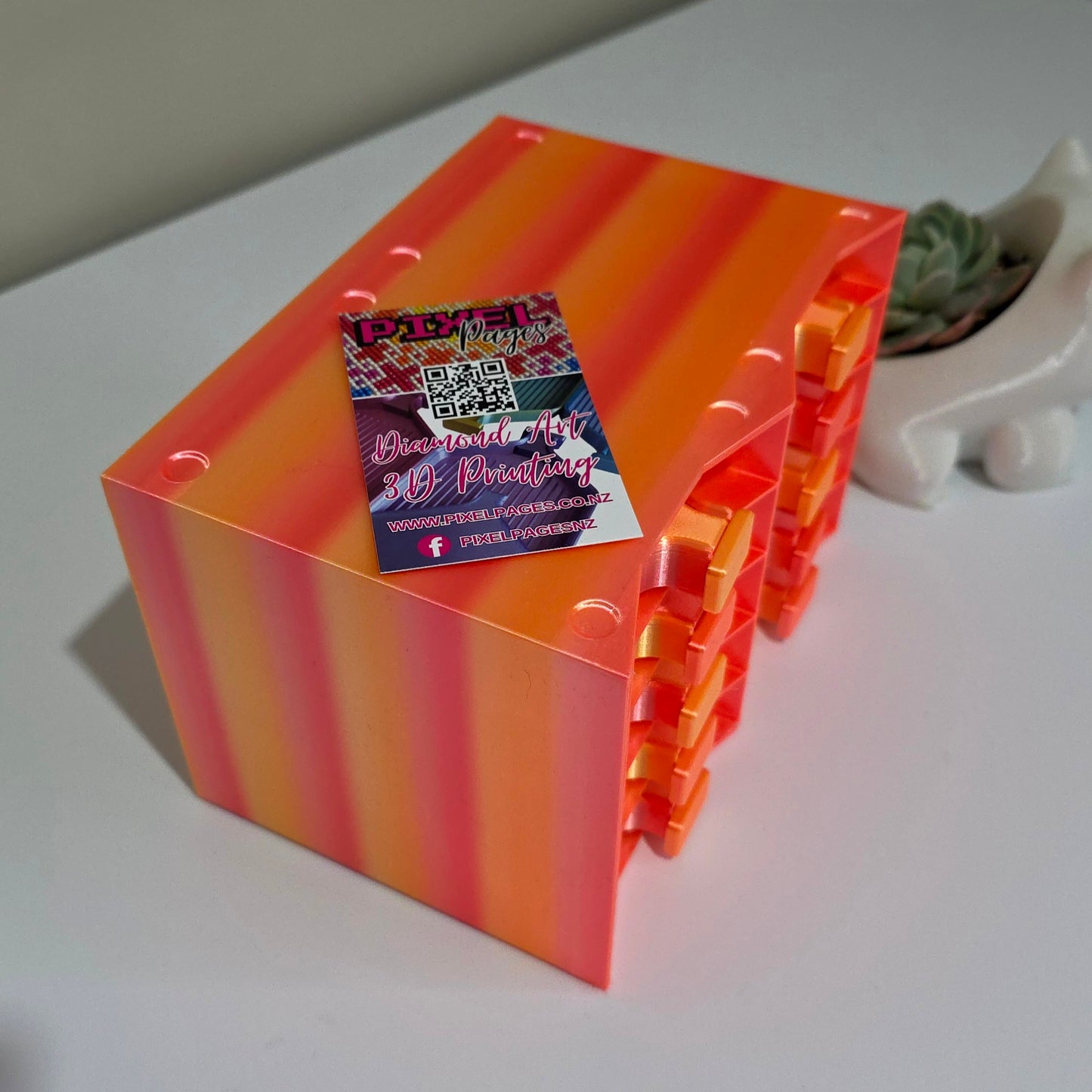 10 Slot Tower & Tray Bundle - Blaze