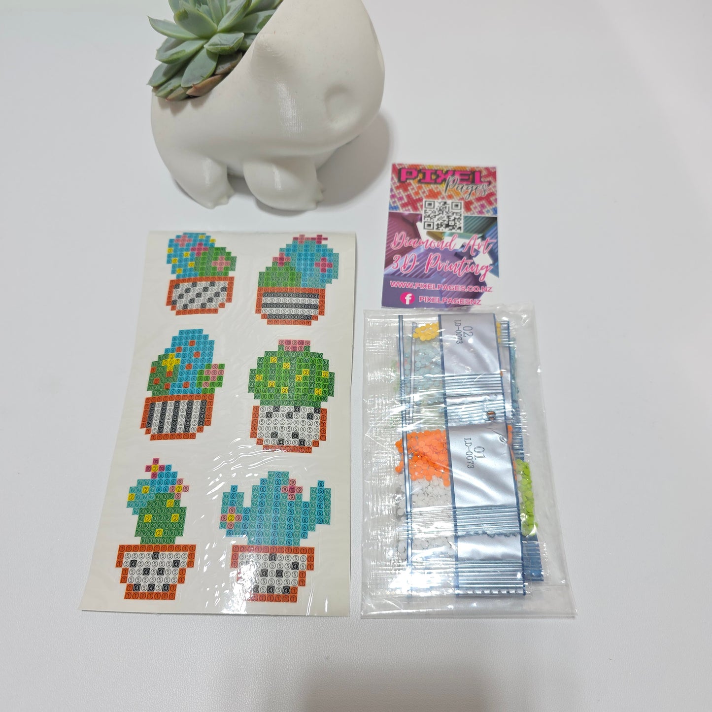 Sticker Kits - Small Cactus