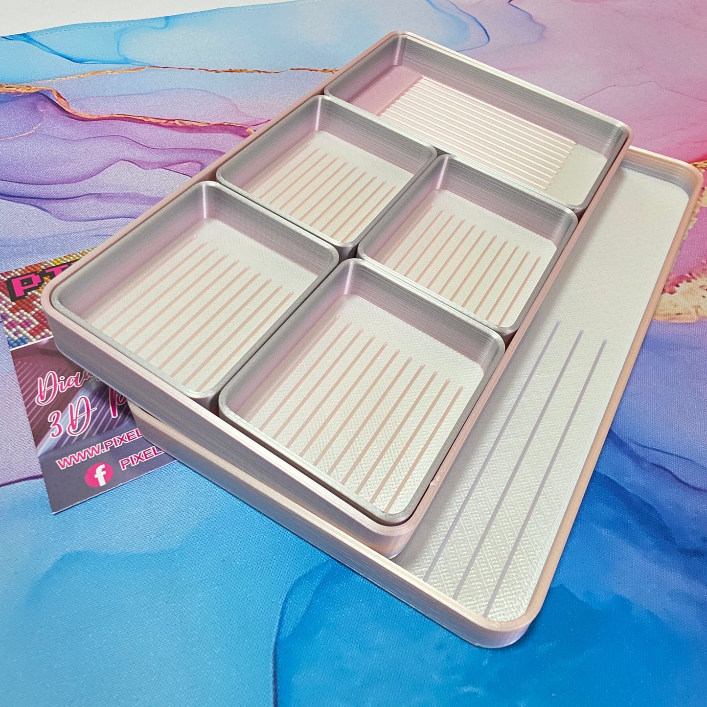 Pixel Palettes 1 Medium + 4 Mini Trays