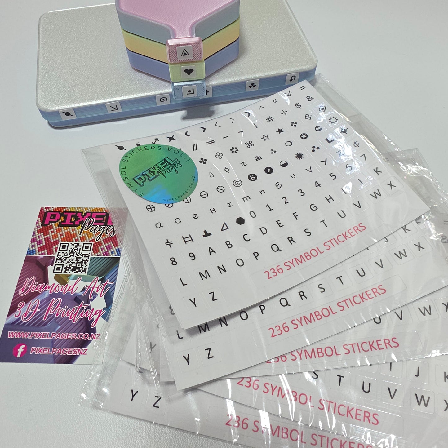 Diamond Painting Symbol Stickers