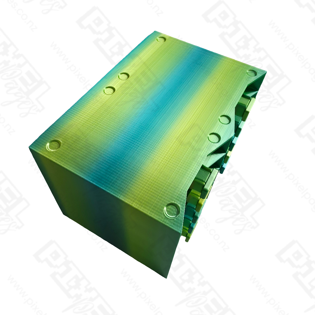 10 Slot Tower & Tray Bundle - Electric Emerald