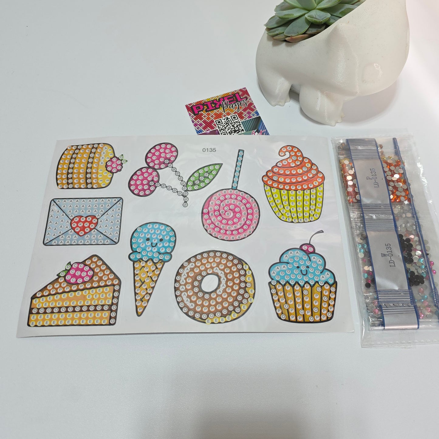 Sticker Kits - Large Crystals