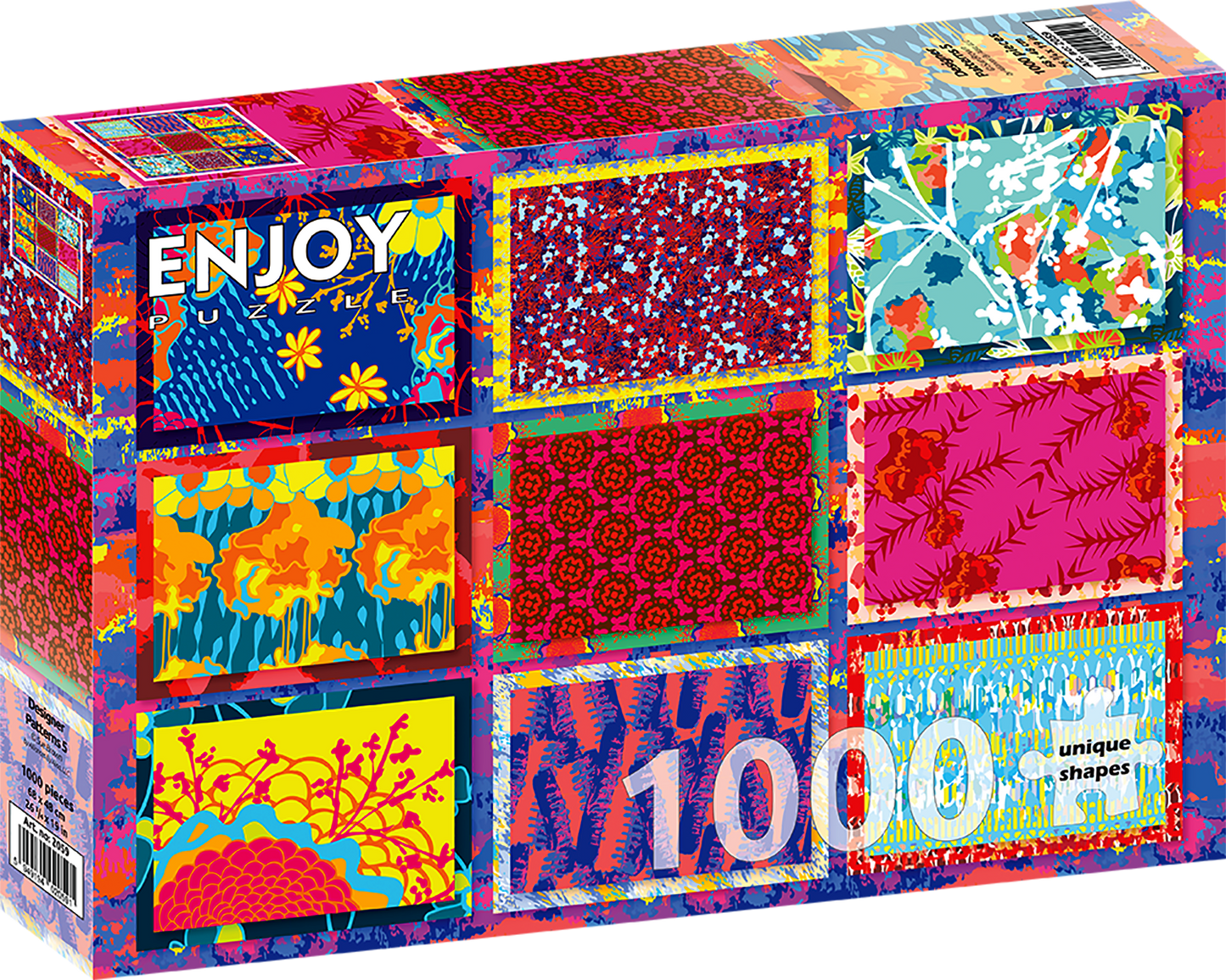 1000 Pieces Jigsaw Puzzle - Designer Patterns 5 (2059)