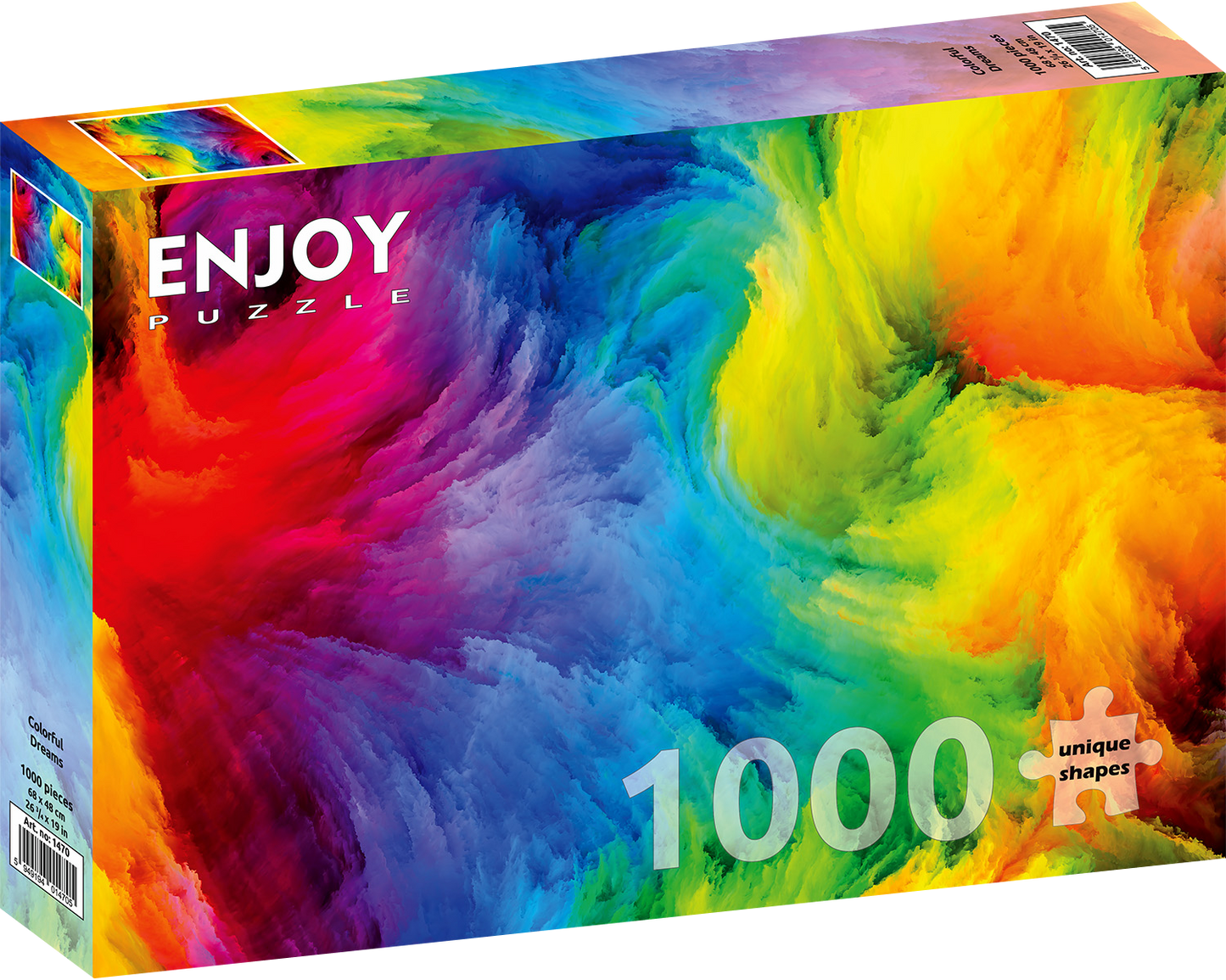 1000 Pieces Jigsaw Puzzle - Colorful Dreams (1470)