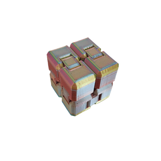 rainbow fidget cube