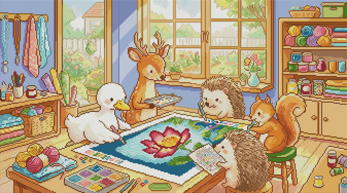 More Fun With Friends Diamond Painting Kit