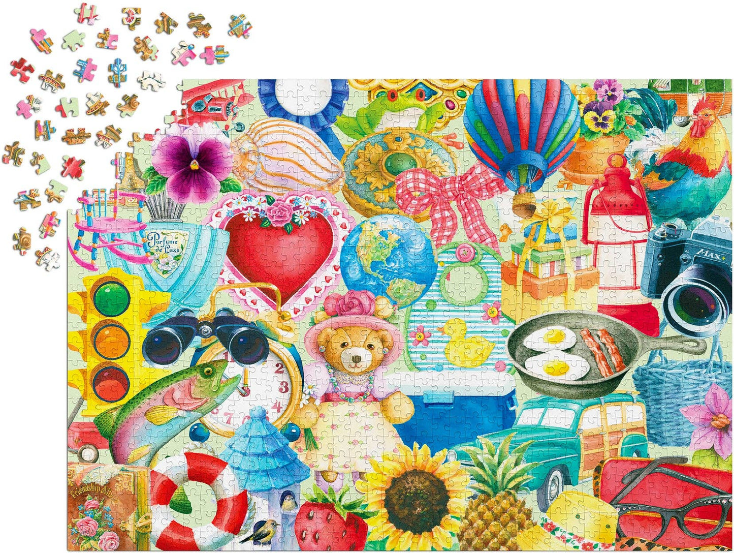 1000 Pieces Jigsaw Puzzle - Miscellaneous Medley (1904)