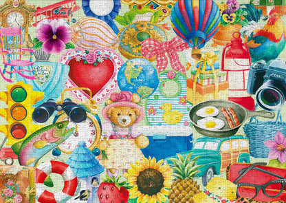 1000 Pieces Jigsaw Puzzle - Miscellaneous Medley (1904)