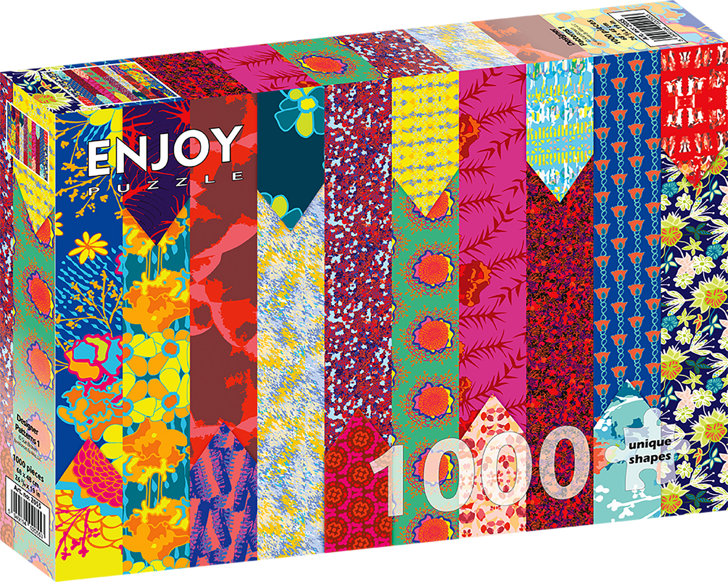 1000 Pieces Jigsaw Puzzle - Designer Patterns 1 (2055)
