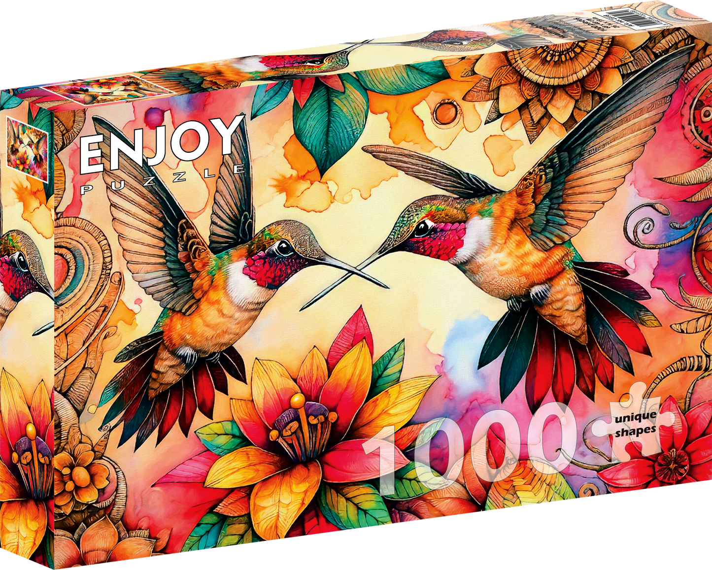 1000 Pieces Jigsaw Puzzle - Hummingbird Haven (2318)