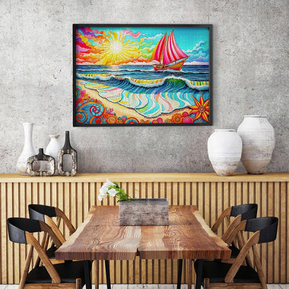 1000 Pieces Jigsaw Puzzle - Sailing at Sunrise (2327)