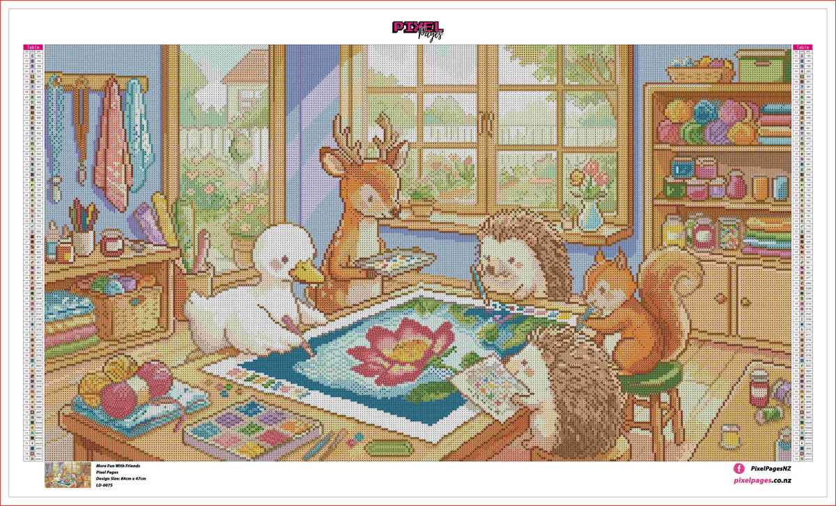 More Fun With Friends Diamond Painting Kit