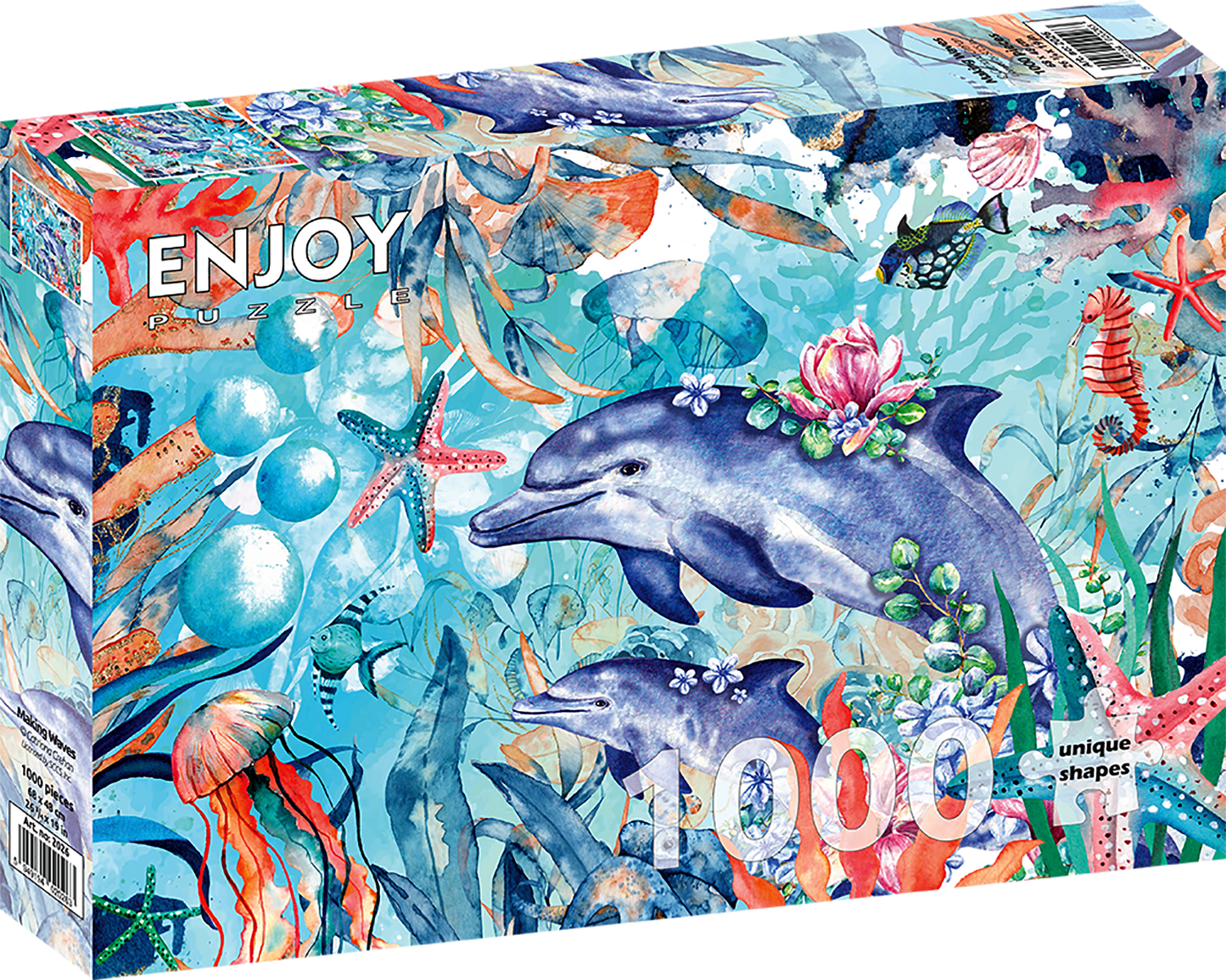 1000 Pieces Jigsaw Puzzle - Making Waves (2026)