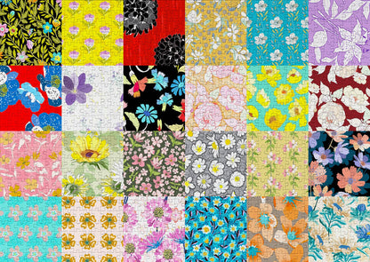 1000 Pieces Jigsaw Puzzle - Floral Patterns (2046)