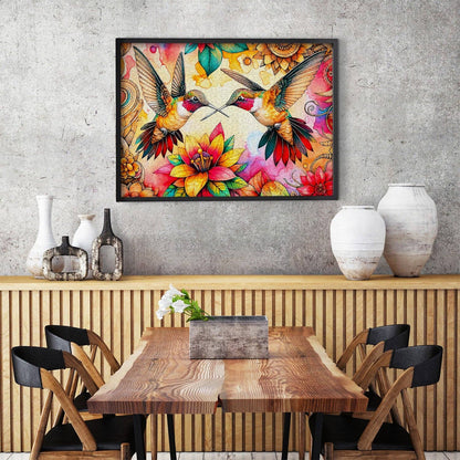 1000 Pieces Jigsaw Puzzle - Hummingbird Haven (2318)