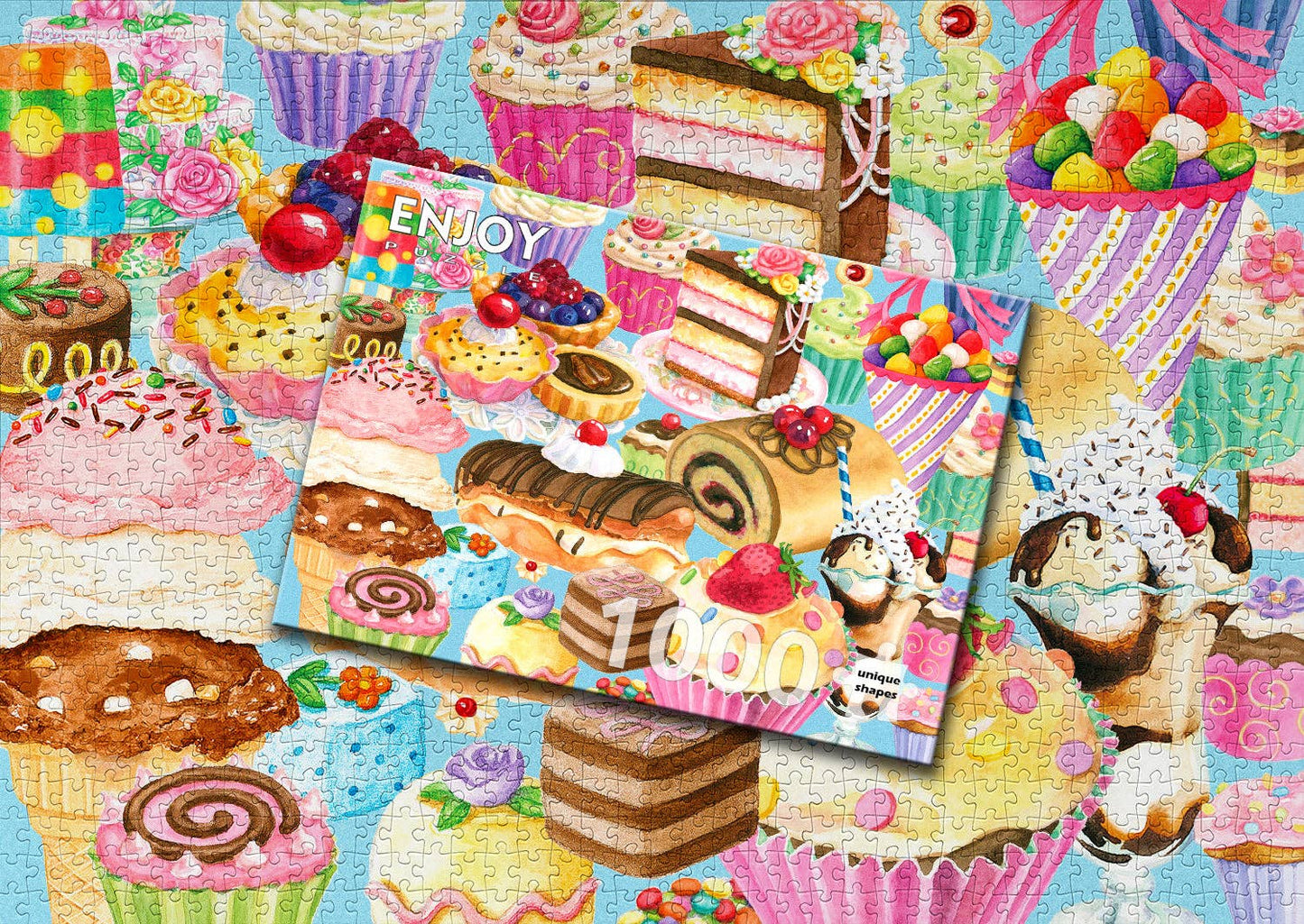1000 Pieces Jigsaw Puzzle - Sweet Treats (1907)