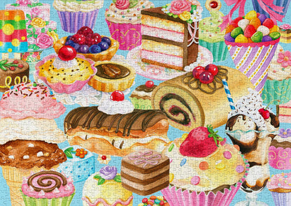 1000 Pieces Jigsaw Puzzle - Sweet Treats (1907)