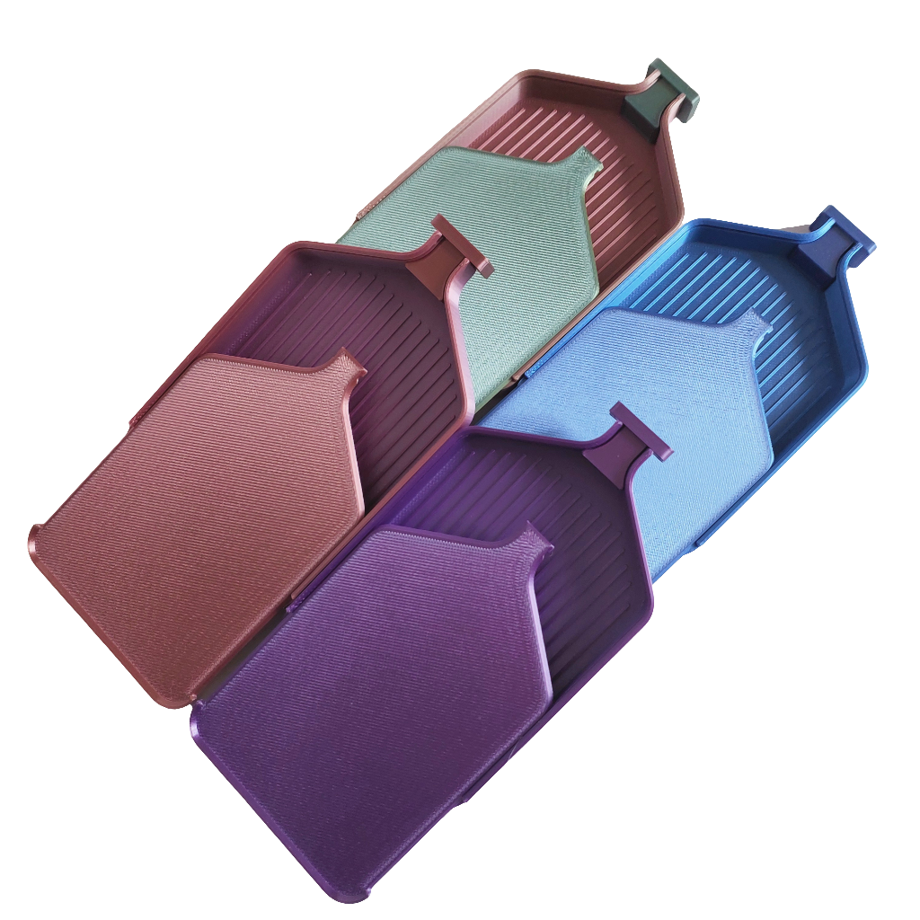 Luxury Set of 5 Stack-able Trays - Universe