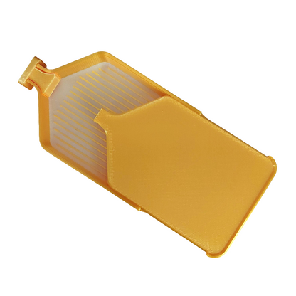 Luxury Diamond Painting Drill Tray with Lid & Stopper Gold/White