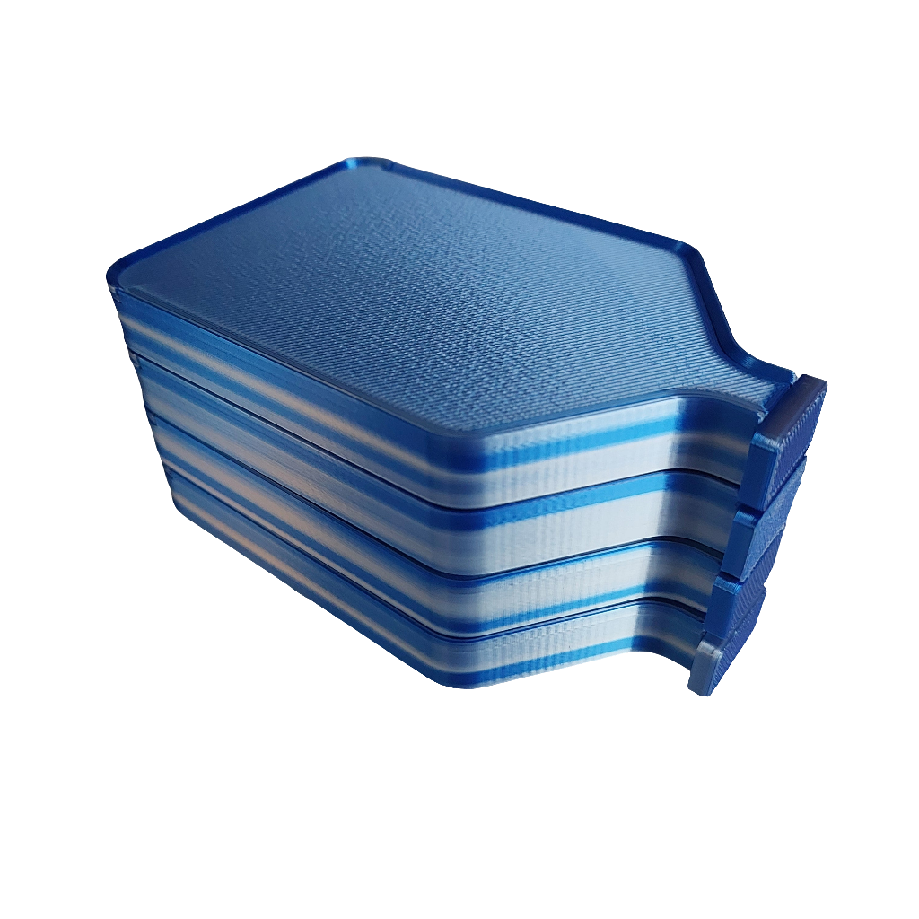 Luxury Diamond Painting Drill Tray with Lid & Stopper - Ice