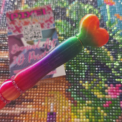 Sleek Pen For Threaded Tips - Skittles Bling