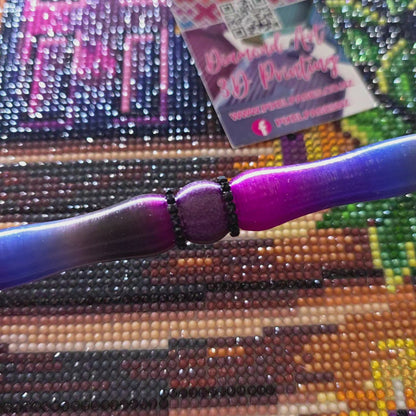 Sleek Pen For Refillable Tip - Galaxy Bling