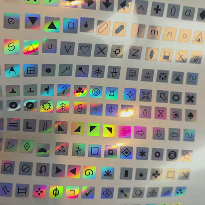 Diamond Painting Vinyl Symbol Stickers - 400+ Symbols!