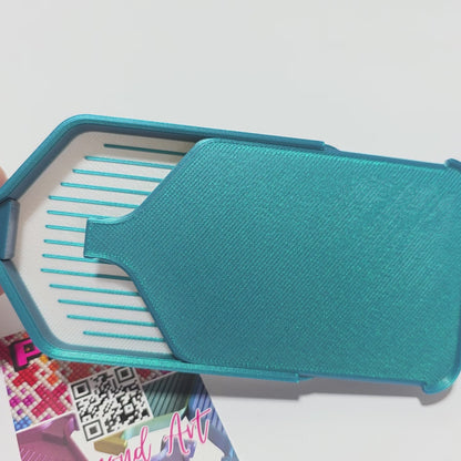 Luxury Mini Diamond Painting Drill Tray with Lid & Stopper -  Glitter Dust Singles