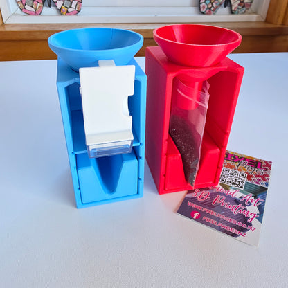 Pre-Printed Universal Funnels