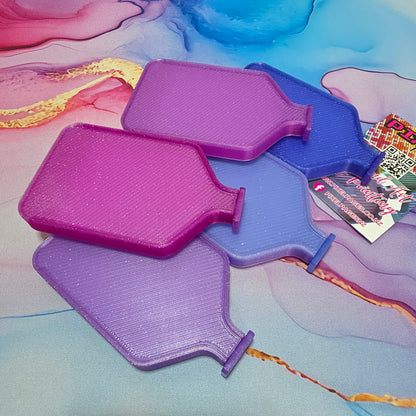 Luxury Set of 5 Stack-able Trays - Lavender