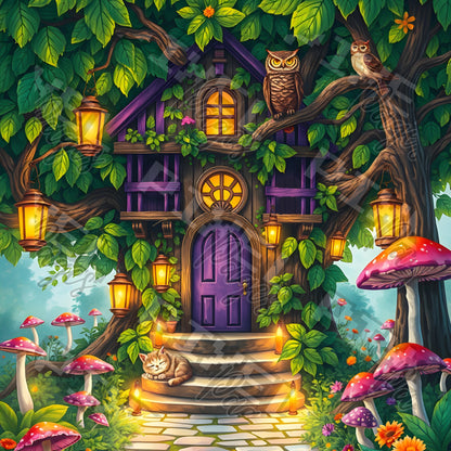 **PRE ORDER** Woodland Retreat - Square