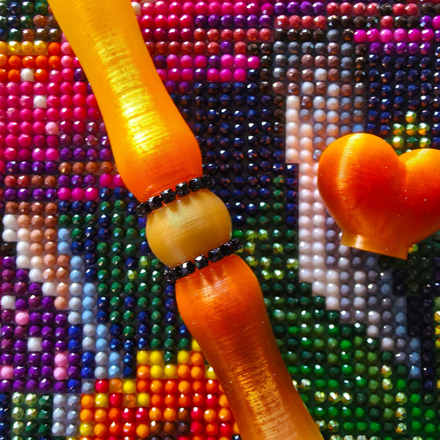 Sleek Pen For Threaded Tips - Sunflower Bling