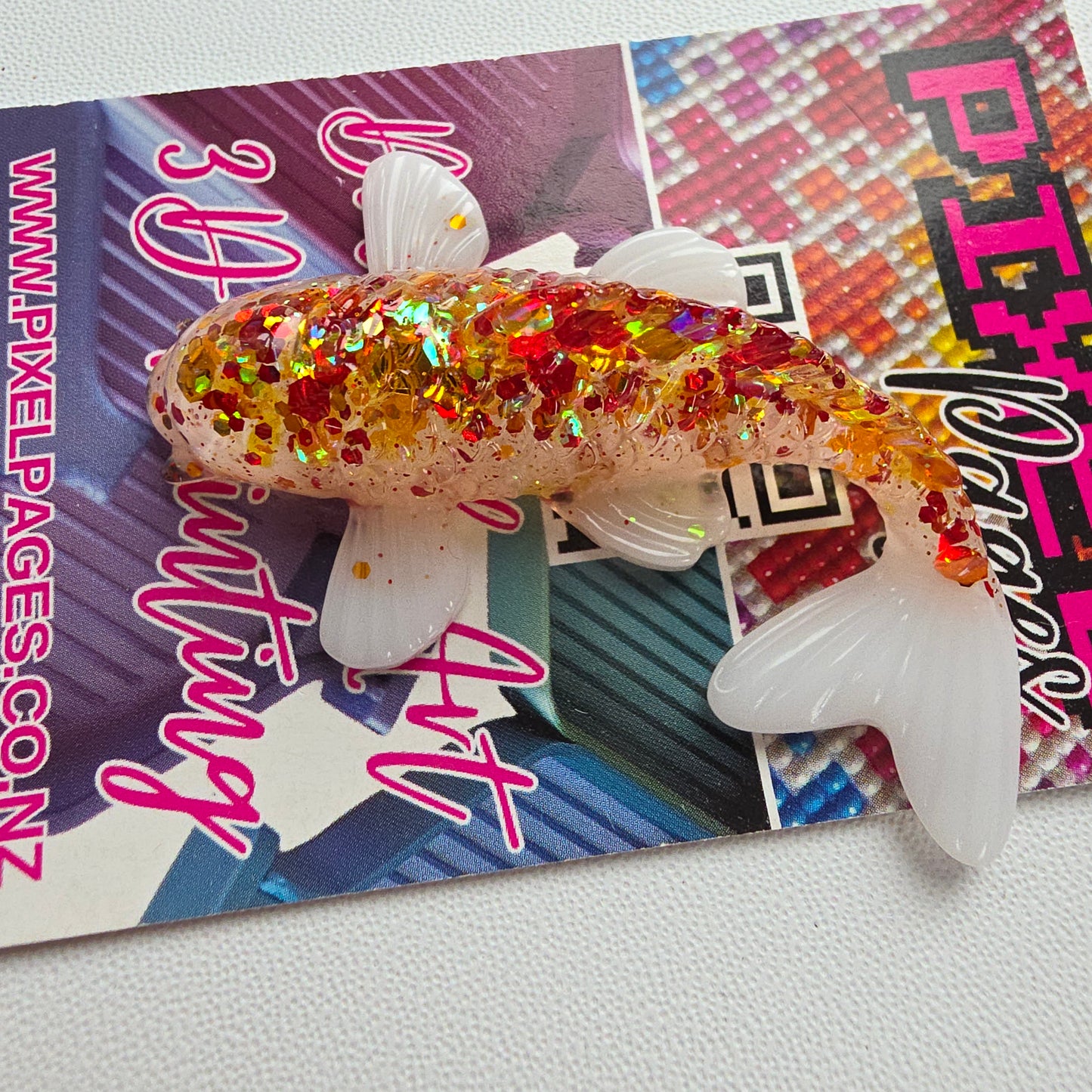 Handmade Resin Fish Cover Minders