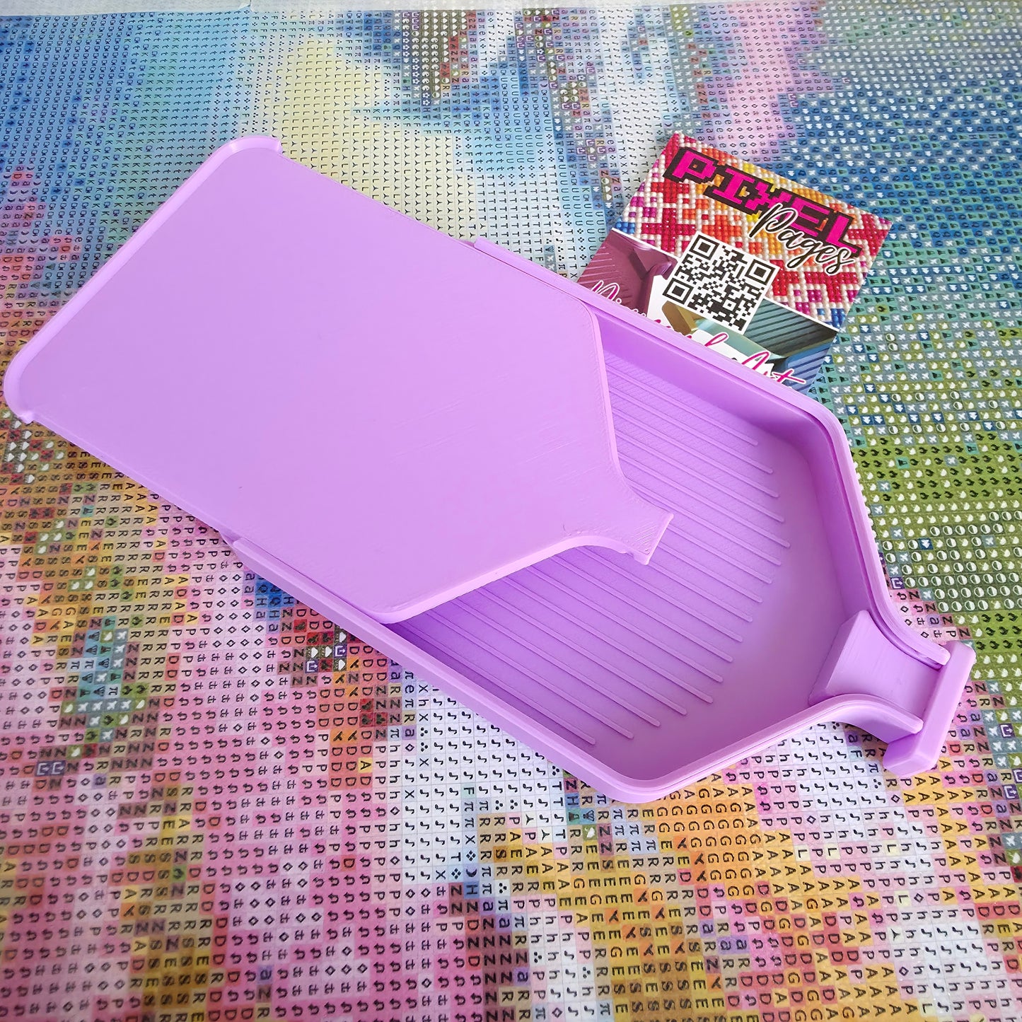 Luxury Diamond Painting Drill Tray with Lid & Stopper - Standard Singles