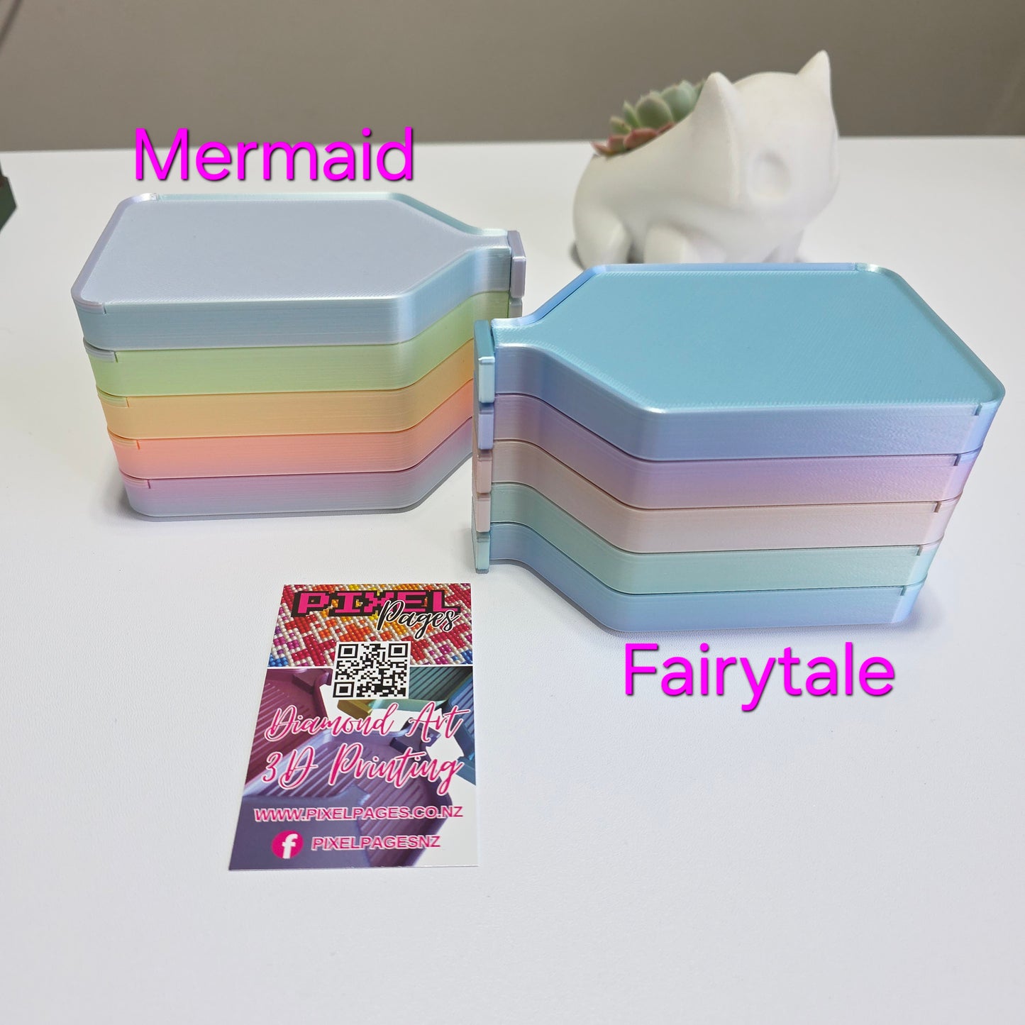 Luxury Mini Set of 5 Stack-able Trays - Fairytale