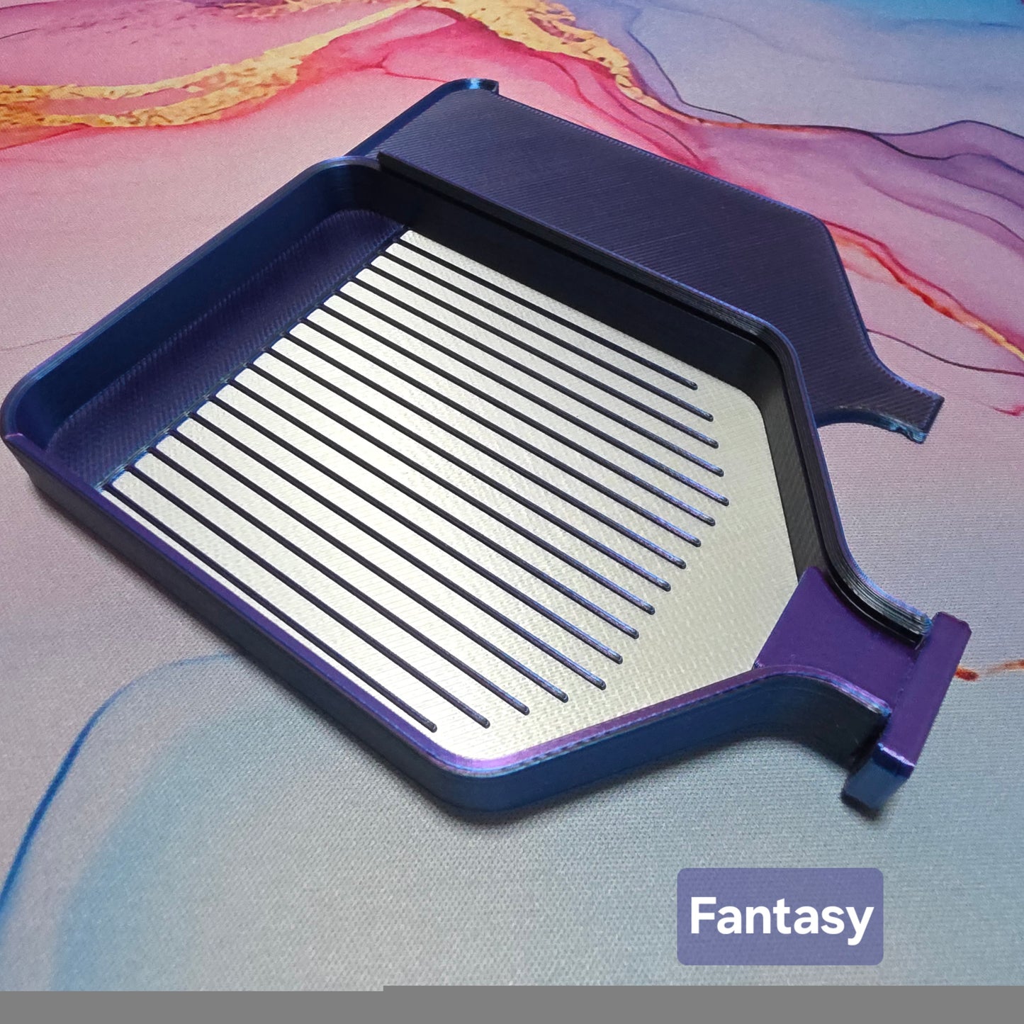 Luxury Set of 5 Stack-able Trays - Tri-Colours