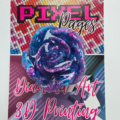 Handmade Resin Flower Cover Minders