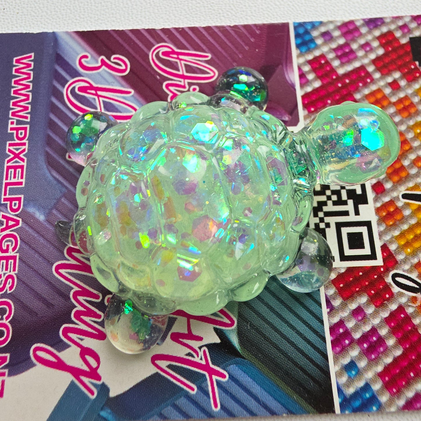 Handmade Resin Turtle Cover Minders