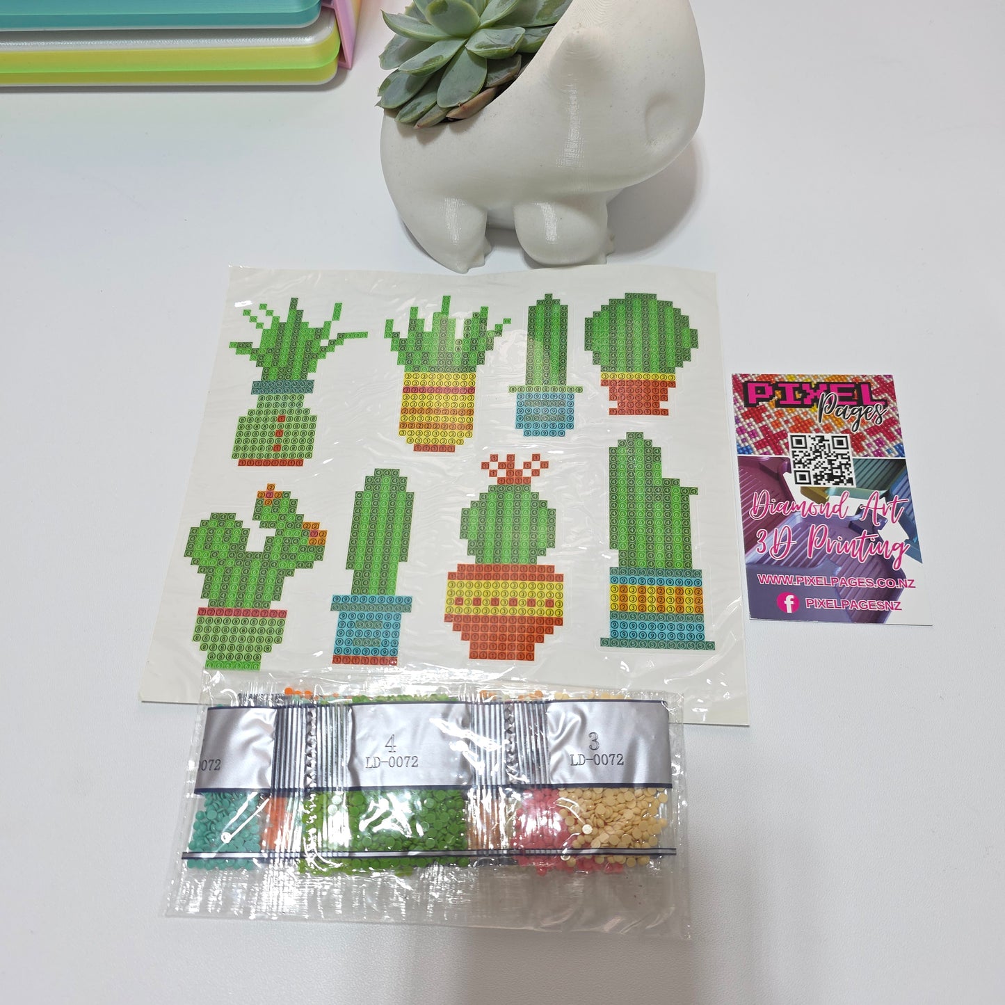 Sticker Kits - Cactus Pots