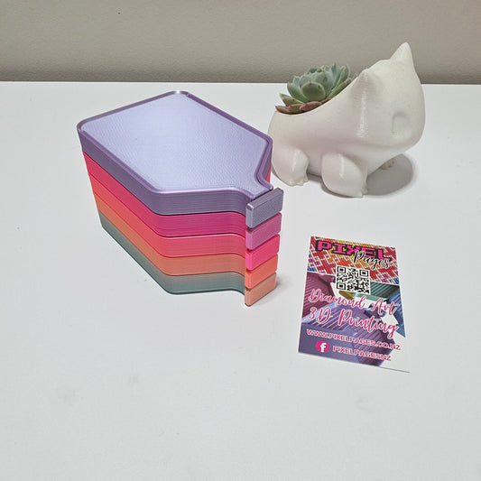 Luxury Set of 5 Stack-able Trays - Candy