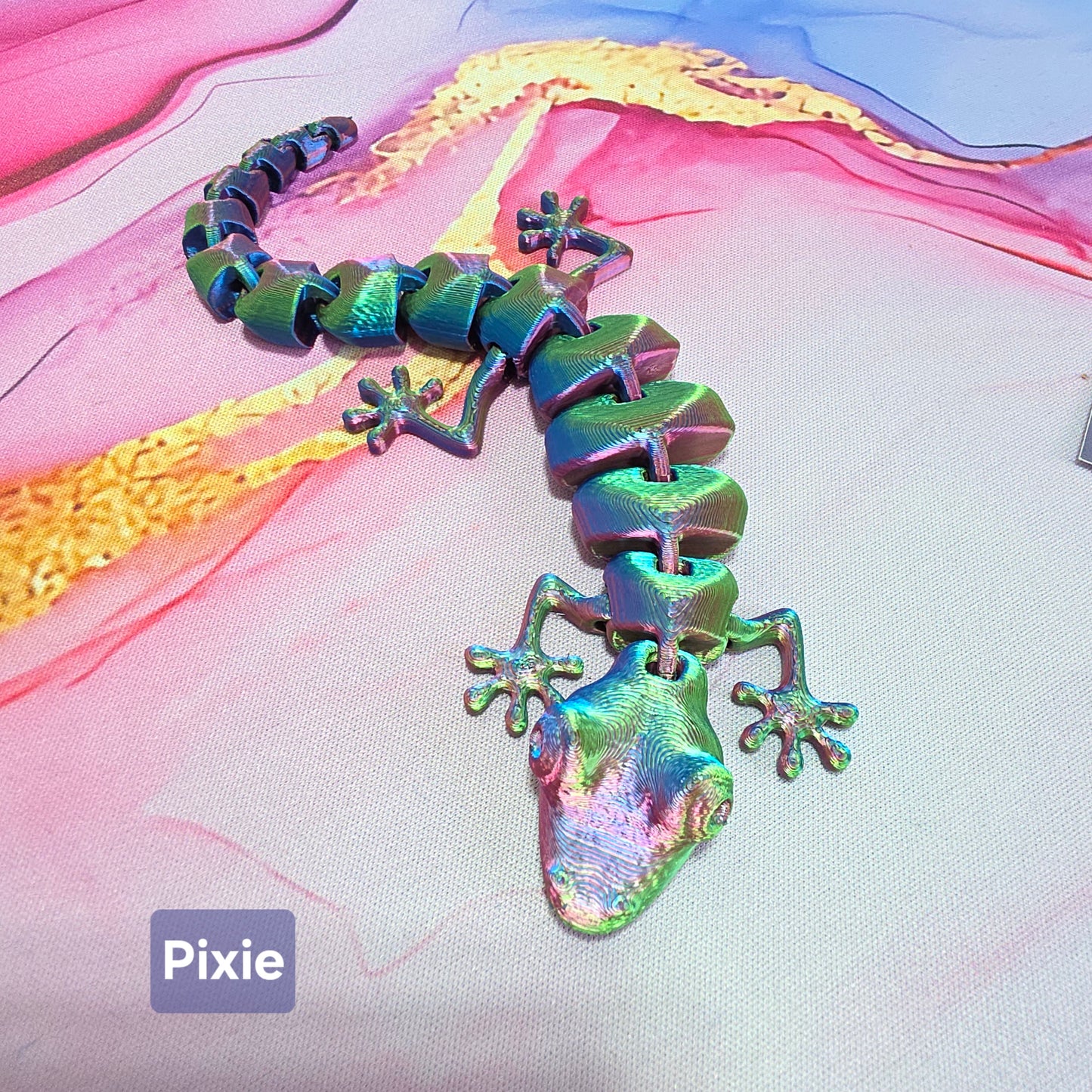 Diamond Painting Pals 3D Printed Cover Minders - Gecko